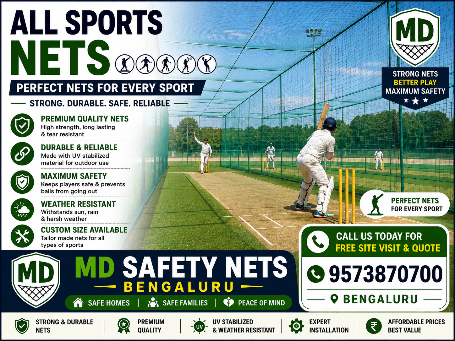 all sports nets in bengaluru
