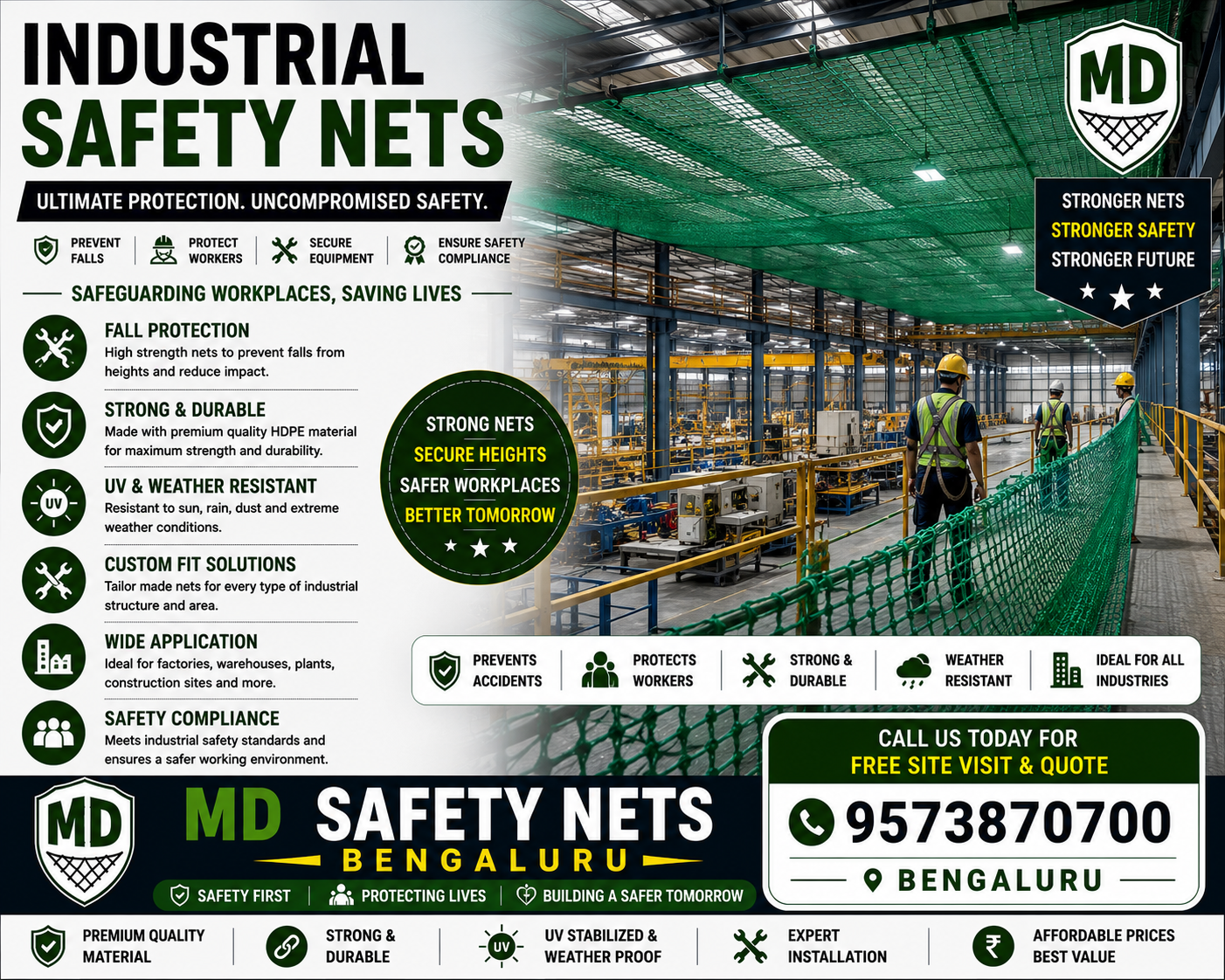 Industrial Safety Net in bengaluru