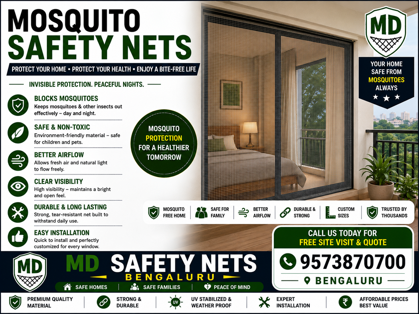 Mosquito Safety Net in bengaluru