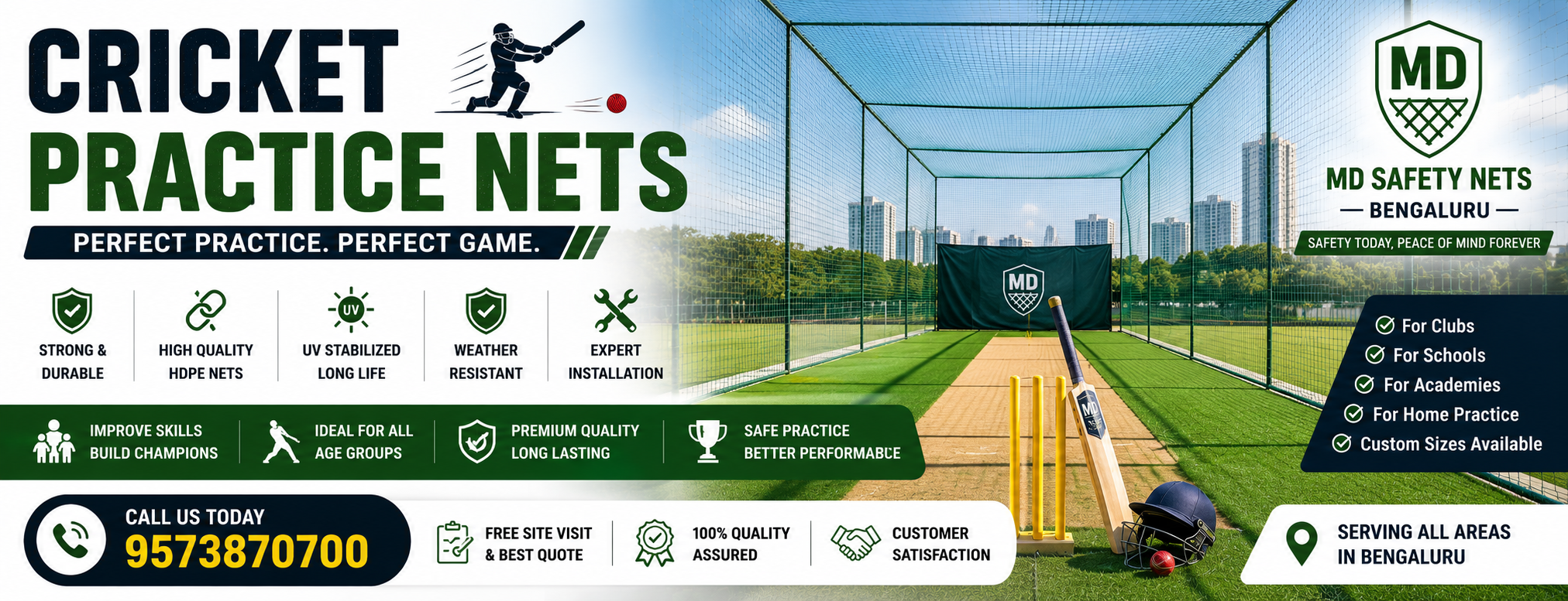 Cricket Nets in bengaluru